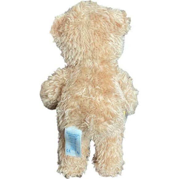 Build A Bear BAB Cream Stuffed Animal Bear plush Toy - Picture 5 of 8